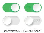 on and off toggle switch... | Shutterstock .eps vector #1967817265