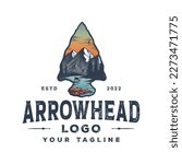 Arrowhead Logo With Mountain...