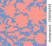 vector floral seamless pattern. ... | Shutterstock .eps vector #1930336535