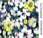 floral seamless pattern with... | Shutterstock . vector #2035921772