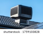 Small photo of Evaporative Cooler Installed on Roof