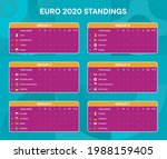 euro 2020 championship... | Shutterstock .eps vector #1988159405