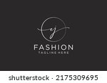 ej feminine logo beauty... | Shutterstock .eps vector #2175309695