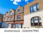 Small photo of Pretty old buildings in Margate ,Margate is a town on England’s southeast coast. It`s known for its sandy beach.