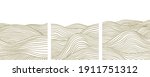 trendy contemporary set of... | Shutterstock .eps vector #1911751312