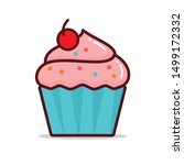 Cupcake Vector Illustration...