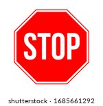 Stop Sign Vector Illustration...