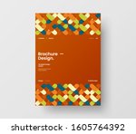 amazing business presentation... | Shutterstock .eps vector #1605764392