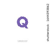 simple purple patterned modern... | Shutterstock .eps vector #1644393862