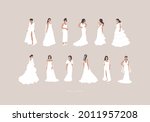 big wedding collection of... | Shutterstock .eps vector #2011957208