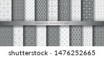 big collection of light grey... | Shutterstock .eps vector #1476252665