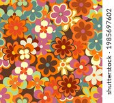 Colorful Floral Vector Seamless ...