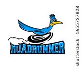 Modern Roadrunner Bird Logo....
