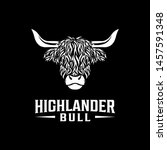Highlander Bull Vintage Logo...