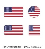 united states vector flag icon... | Shutterstock .eps vector #1917425132