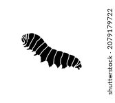 caterpillar vector icon. caterpillar sign on white background. caterpillar icon for web and app