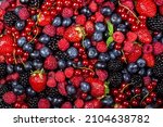 Various Fresh Summer Berries...