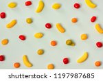 stylish colorful candy pattern... | Shutterstock . vector #1197987685