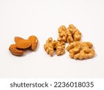 Various Nuts. Background With...