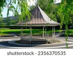 Small photo of Bandstand, Ynysangharad War Memorial Park, Pontypridd