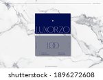 luxury vector logo with... | Shutterstock .eps vector #1896272608