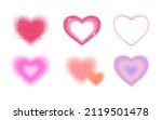 hearts collection. set of... | Shutterstock .eps vector #2119501478
