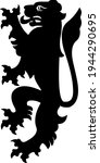 heraldic lion illustration.... | Shutterstock .eps vector #1944290695