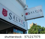 Small photo of Melbourne, Australia - January 3, 2017: Salvos stores are a chain of second hand shops raising funds for the Salvation Army. This store is in suburban Kew.