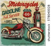 Vintage Gasoline Route 66...