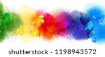 colorful splash background... | Shutterstock .eps vector #1198943572