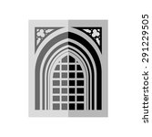 arch in grey   black | Shutterstock .eps vector #291229505