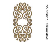 spiral or swirl pattern design... | Shutterstock .eps vector #720503722