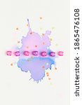 bonjour beads text typography... | Shutterstock . vector #1865476108