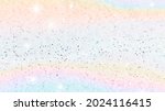 Pastel Glittery Rainbow...