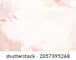 aesthetic flower wallpaper... | Shutterstock . vector #2057395268