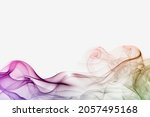 abstract smoke wallpaper... | Shutterstock . vector #2057495168