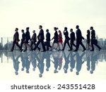 office business collaboration... | Shutterstock . vector #243551428