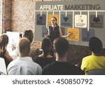 Affiliate Marketing Advertising Commercial Concept