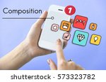 design innovation simulation... | Shutterstock . vector #573323782