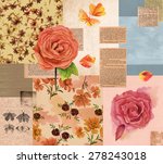 A Vintage Styled Collage With...