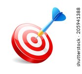 target | Shutterstock .eps vector #205941388