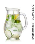 Mojito Style Detox Water With...