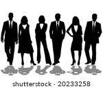 business team | Shutterstock .eps vector #20233258