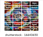 bright psychedelic mobile phone ... | Shutterstock . vector #16643650