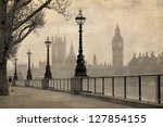 Vintage View Of London   Big...