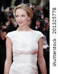 Small photo of CANNES, FRANCE - MAY 14: Actress Uma Thurman attends the 'Pirates of the Caribbean' Premiere during the 64th Cannes Film Festival on May 14, 2011 in Cannes, France.