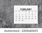 February 2023 Monthly Calendar...