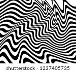 abstract wave monochrome... | Shutterstock .eps vector #1237405735