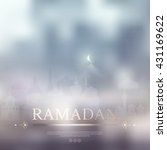 ramadan kareem islamic... | Shutterstock .eps vector #431169622