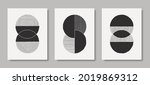 abstract art background set in... | Shutterstock .eps vector #2019869312